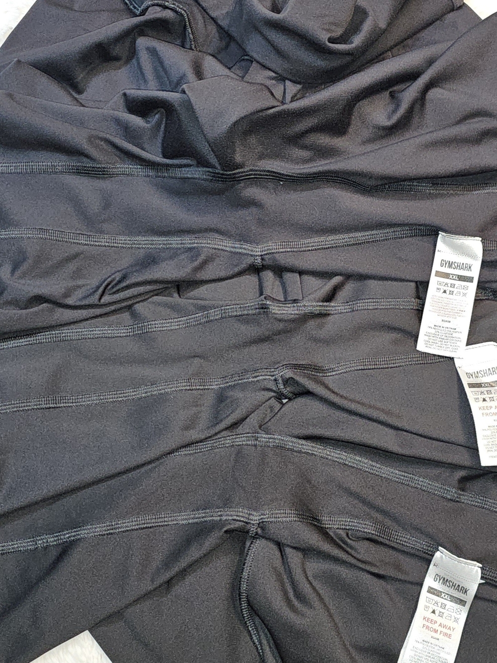 Gymshark Training Biker Shorts - 3-Pack Bundle Black-XXL - Picture 10 of 16